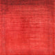 Ahgly Company Indoor Square Mid-Century Modern Area Rugs, 4' Square