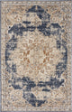Unique Loom Dark Blue Chateau Roosevelt 4' 0 x 6' 0 Area Rug