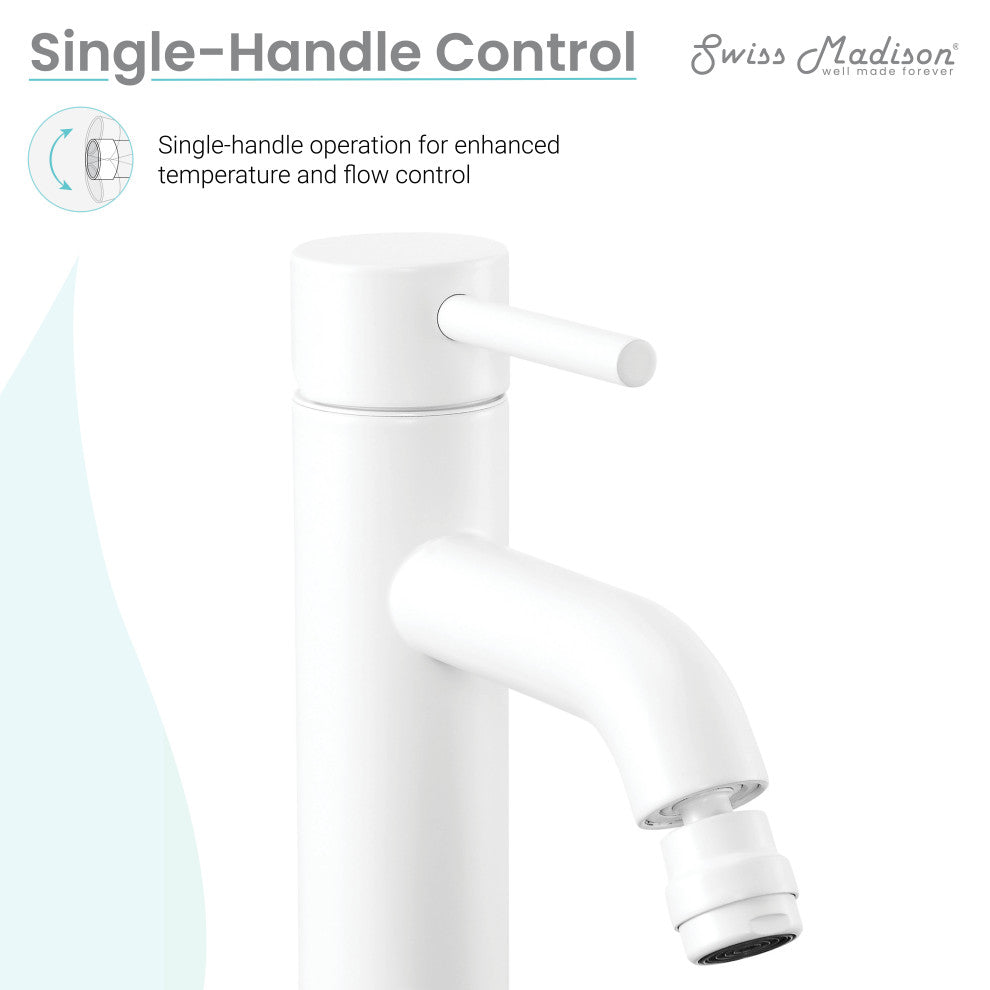 Ivy Bidet Faucet, Matte White