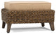 Cayman Ottoman, Heritage Brown
