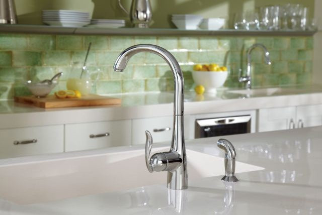 Moen 5995 Arbor Single Handle Pulldown Spray Bar Faucet - Chrome