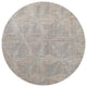 Ahgly Company Indoor Round Mid-Century Modern Area Rugs, 7' Round