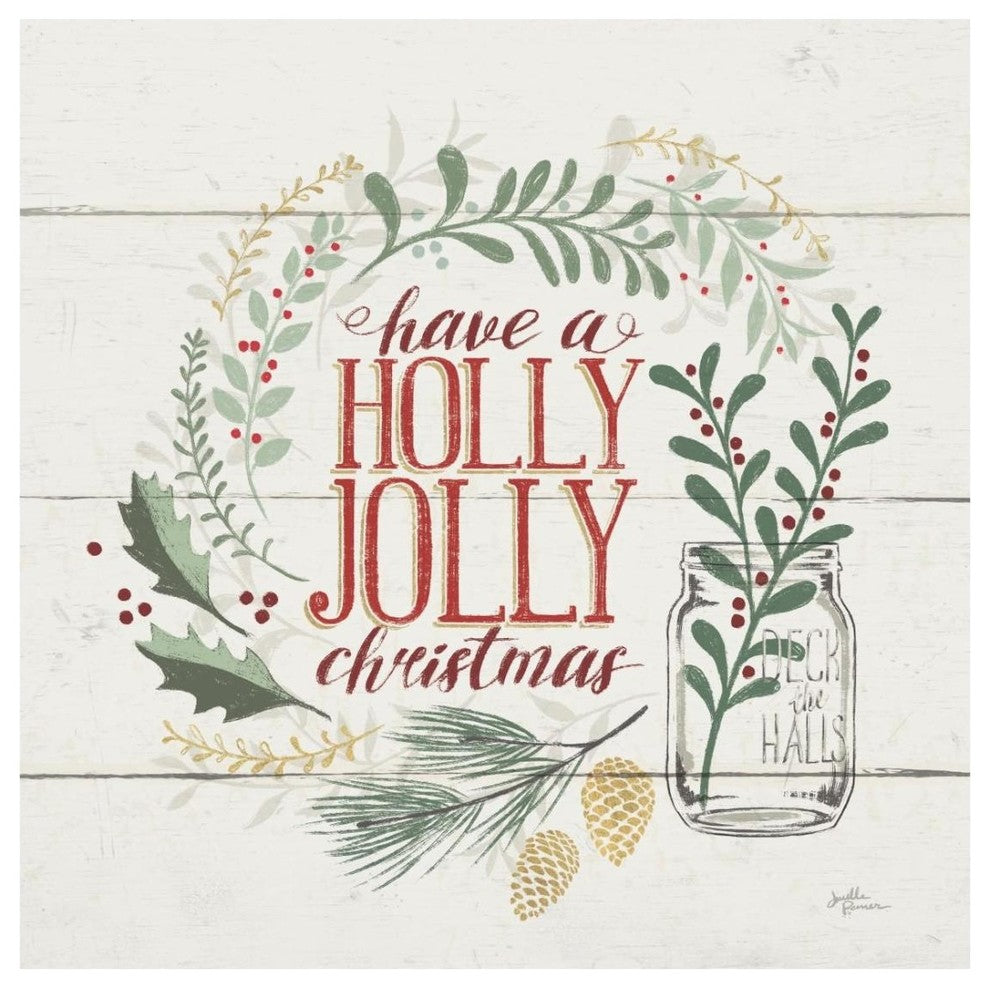 "Seasons Greetings III" Digital Paper Print by Janelle Penner, 26"x26"