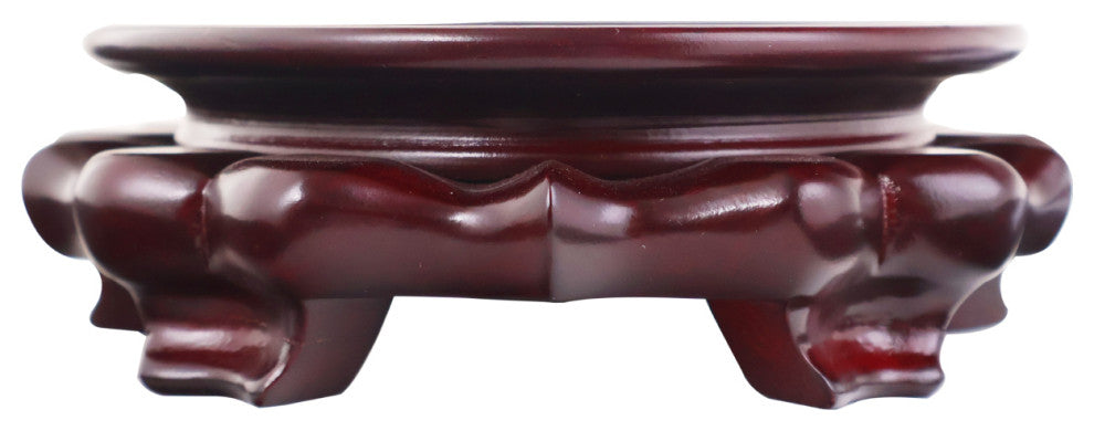 Oriental Onion Shaped Vase Stand, 7