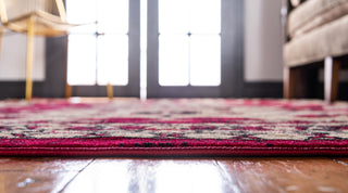 Unique Loom Red Oasis Taftan 6'x9' Area Rug