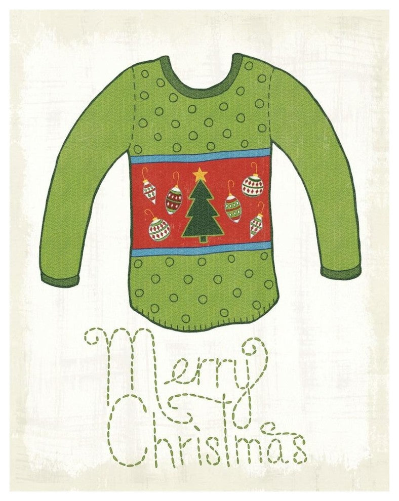 "Tacky Tidings II" Digital Paper Print by Elyse DeNeige, 24"x30"