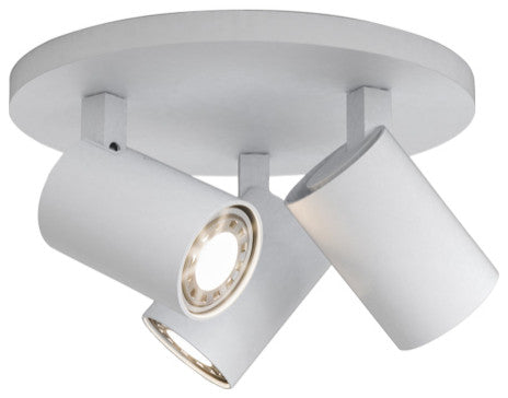 Astro Ascoli Triple Round, Dimmable Indoor Spotlight (Textured White)