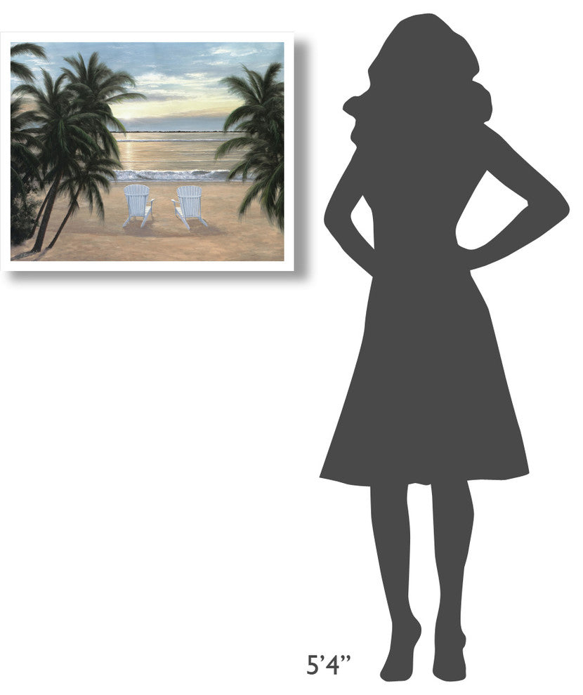 "Life Is Good" Digital Paper Print by Diane Romanello, 30"x24"
