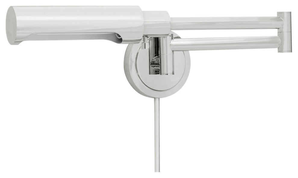 Regina Andrew Noble Swing Arm Task Sconce/Polished Nickel