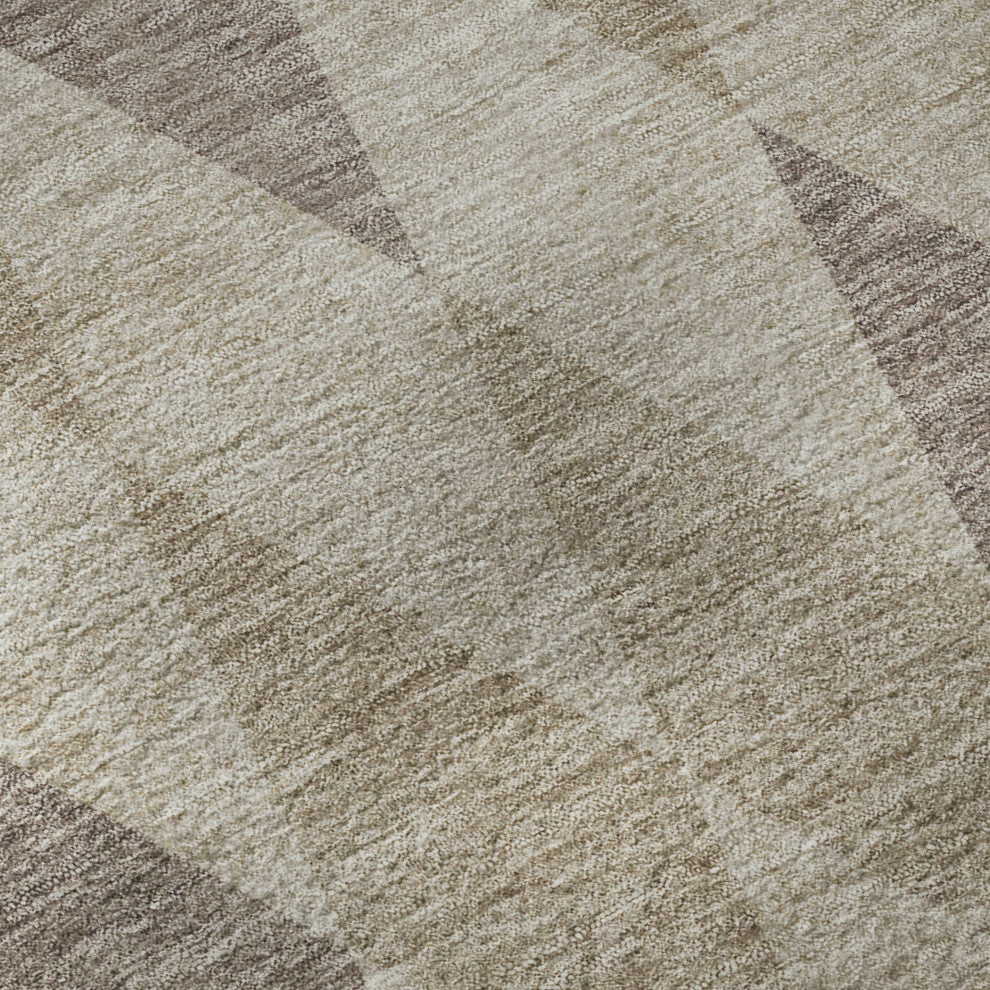 Premium Machine Washable Mayfield AMF561 Beige 1'8" x 2'6" Rug