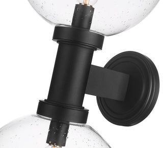 Z-Lite 599B2 Laurent 2 Light 30" Tall Wall Sconce - Black