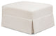 Crawford Gliding Ottoman, Performance Cream Eco-Weave