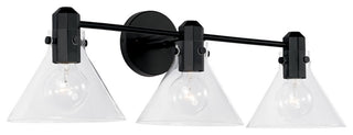 Capital Lighting 145831-528 Greer 3 Light 28"W Bathroom Vanity - Matte Black