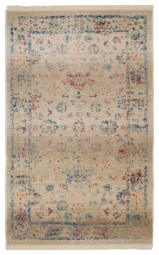 Machine Made Polyester Durable Indoor Outdoor Washable Oriental Pattern Footmat