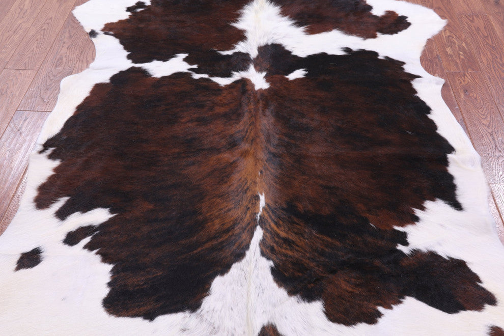 6' 10" X 5' 10" Natural Cowhide Rug C1655