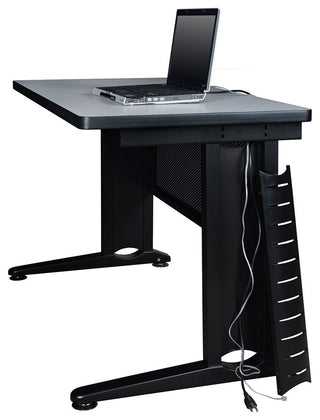 Fusion 72"X30" Double Pedestal Desk, Maple