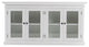 Modern Farm White Glass Door Buffet Server