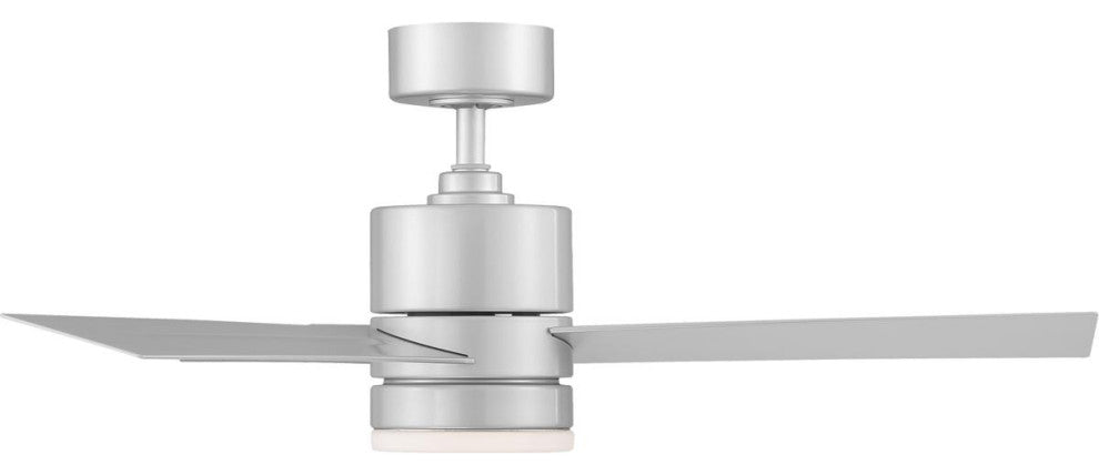 Axis 1 Light 44 in. Indoor Ceiling Fan, 3500K, Titanium