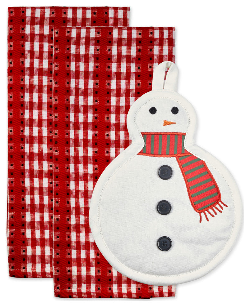 DII Holiday Potholder Gift Set  3 Piece