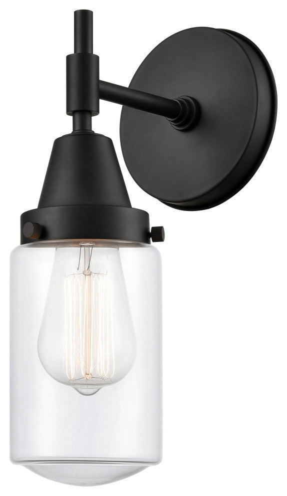 INNOVATIONS LIGHTING 447-1W-BK-G312 Caden 1 Light 9 inch Sconce