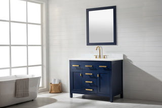 Valentino 42" Single Vanity, Blue