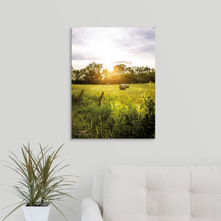 "Daybreak in the Country I" Wrapped Canvas Art Print, 18"x24"x1.5"