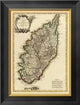 "Corsica, 1783" Framed Canvas Giclee by Jean Lattre, 15x20"