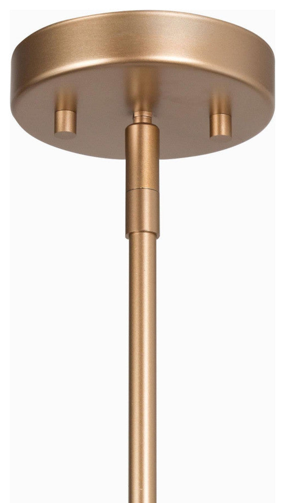 4-Lightsmatte Gold and White Fabric Shade Modern Linear LED Kitchen Island Lamp
