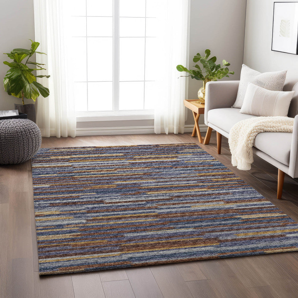 Addison Premium Washable Mayfield AMF114 Multi 9' x 12' Rug
