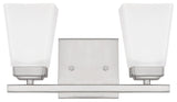 HomePlace Lighting Baxley 2-Light Vanity 114421BN-334
