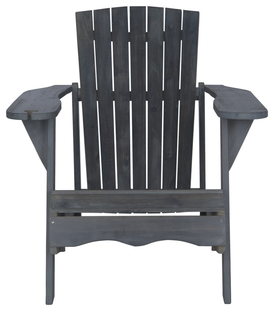 Safavieh Vista Outdoor Adirondack Chair, Ash Gray
