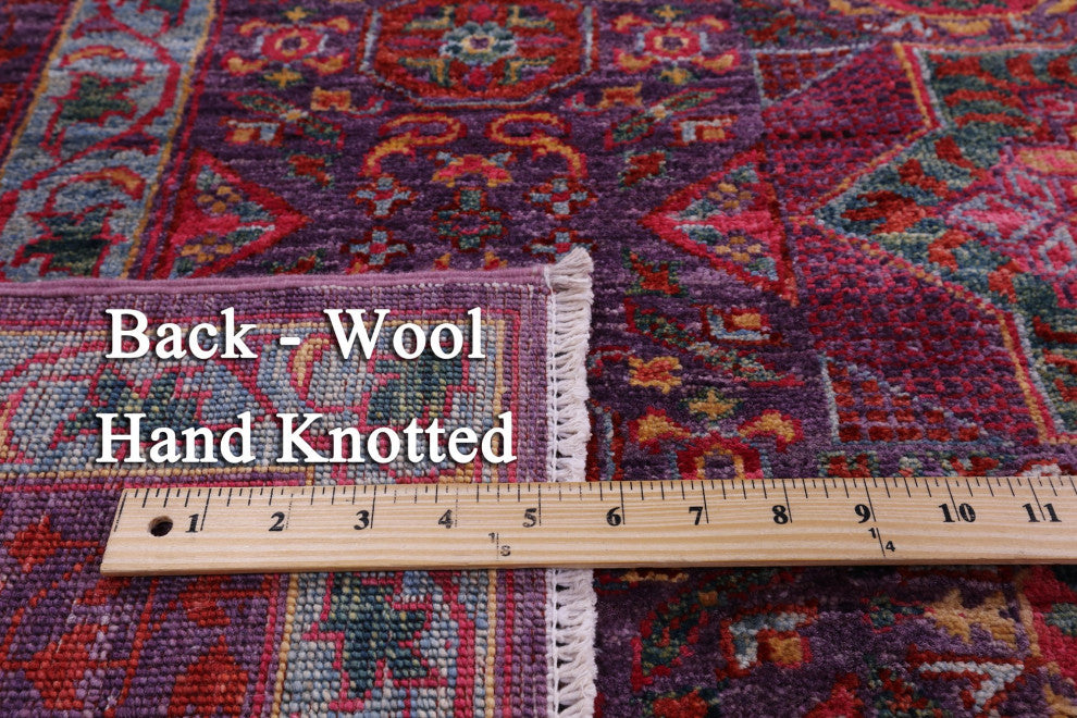 Mamluk Handmade Wool Rug 9' 10" X 13' 4" - Q12667