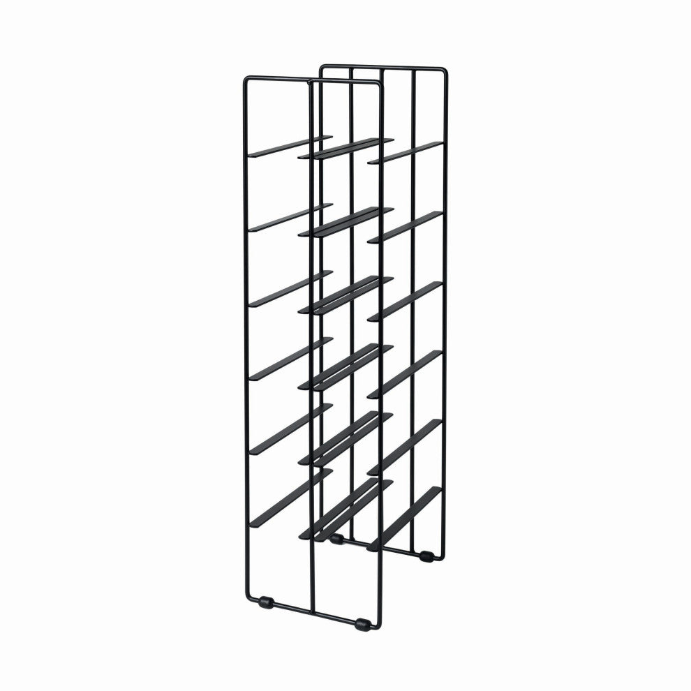 PILARE Wine Bottle Storage 12 Bottle Black