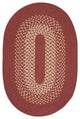 Colonial Mills Jackson JK70 Rosewood Traditional Area Rug, Oval 2'x3'