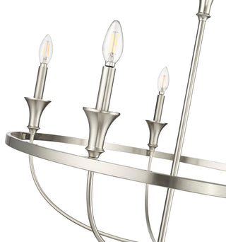 5 Light 29.1 in. Brushed Nickel Chandelier