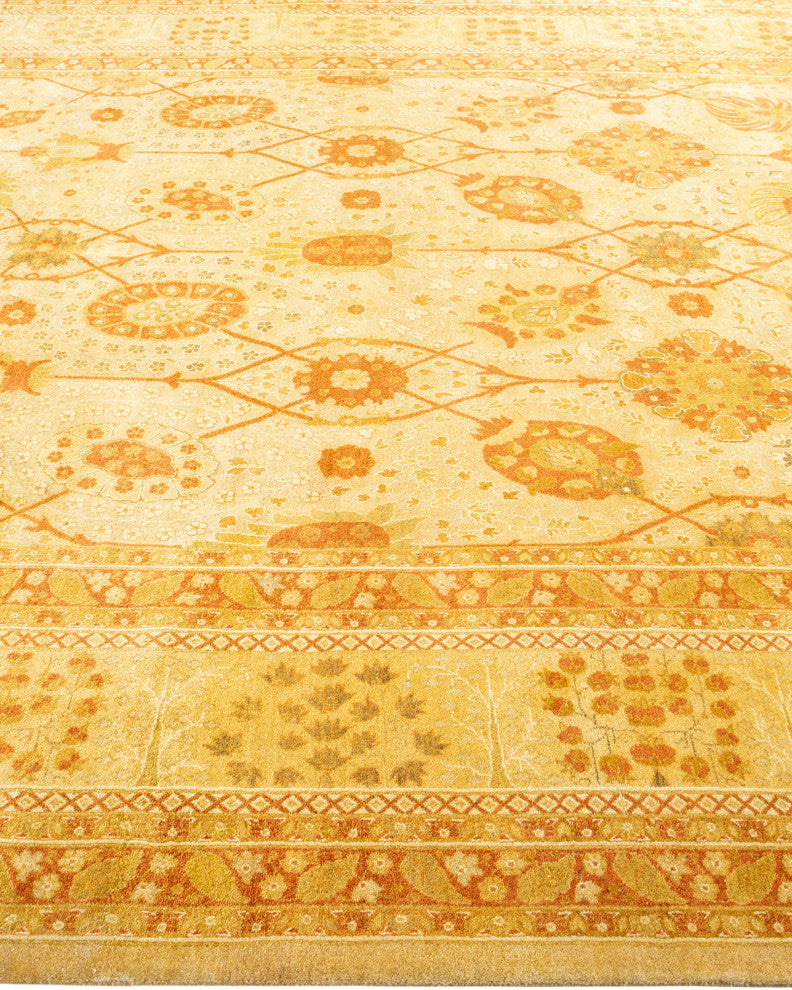 Mogul, One-of-a-Kind Hand-Knotted Area Rug Ivory, 8' 3" x 10' 1"