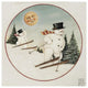"Merry Lil Snowman" Digital Paper Print by David Carter Brown, 26"x26"