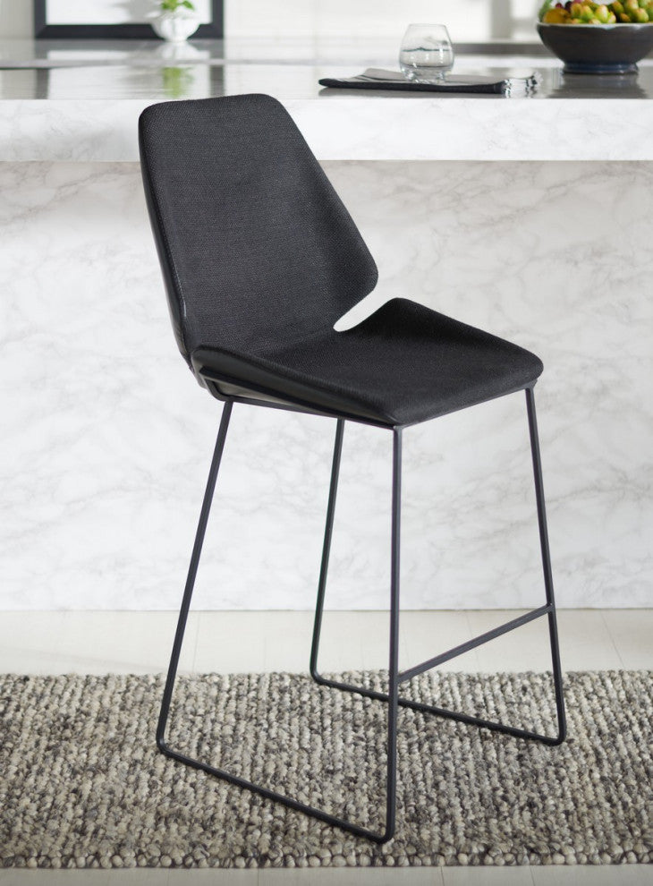Safavieh Masami Counter Stool, Black/Black