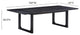 Shiloh Black Ash Rectangular Dining Table