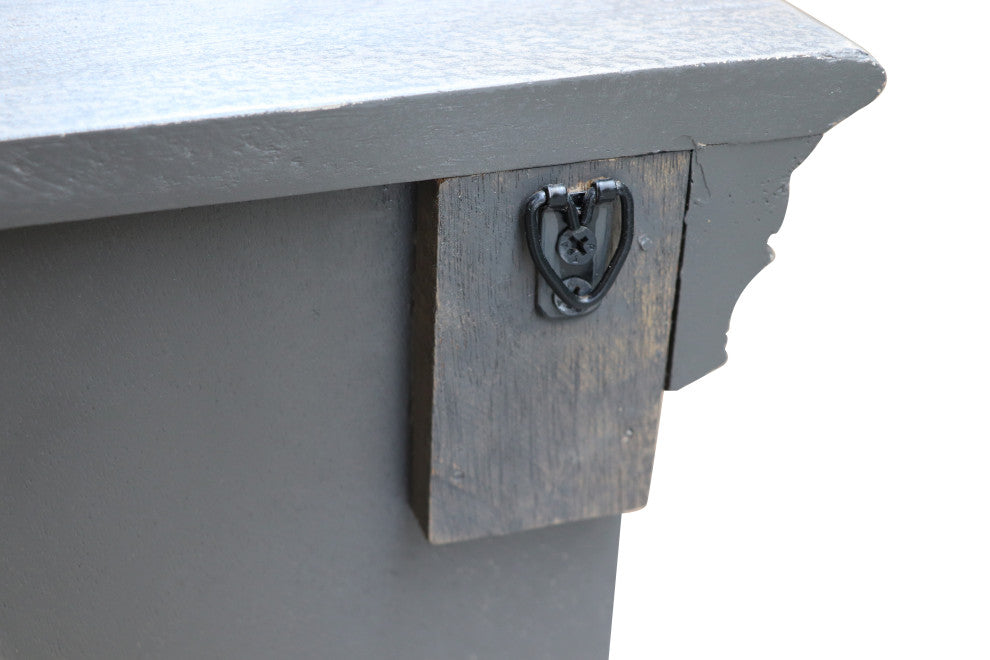 Trestle 7-Drawer Dresser, Gray