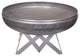 Ohio Flame Liberty Round Steel Fire Pit, 24" Round, Angular Base