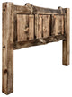 Big Sky Collection Live Edge Panel Headboard, Cal King, Provincial Stain