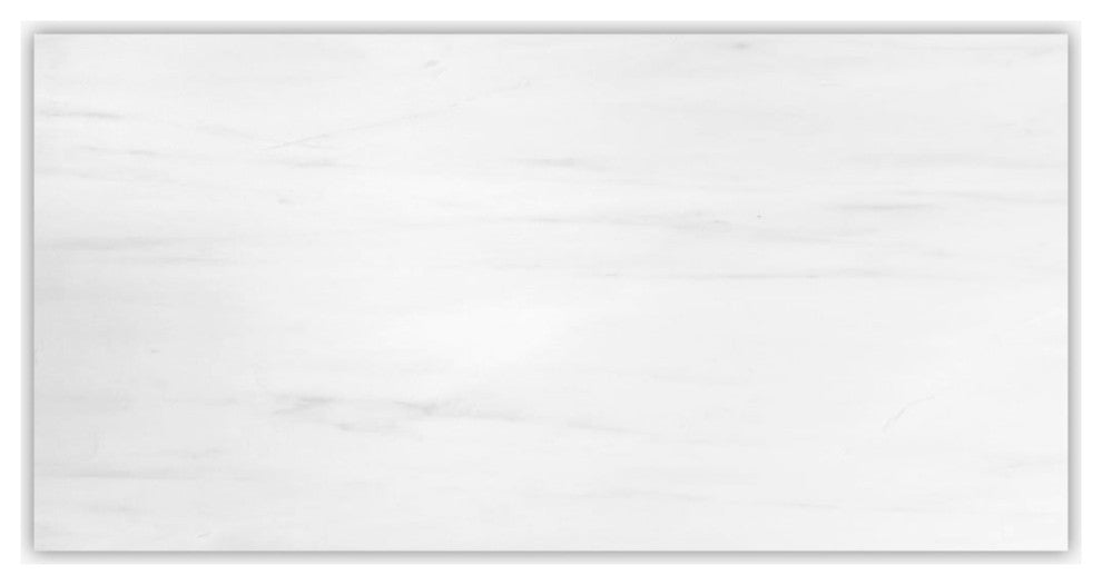 Bianco Dolomiti Polished 12x24 Micro Beveled Marble Tile