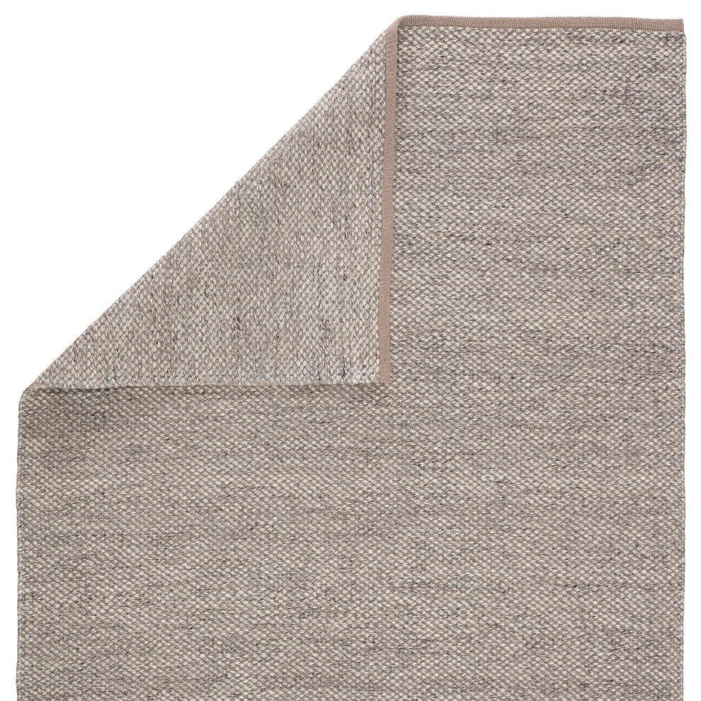 Jaipur Living Lamanda Indoor/ Outdoor Solid Taupe/ Gray Area Rug 4'X6'