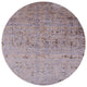 Ahgly Company Indoor Round Mid-Century Modern Area Rugs, 7' Round