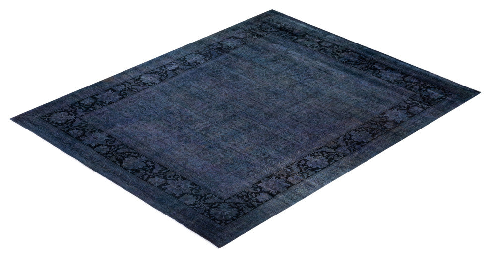 Vibrance, One-of-a-Kind Handmade Area Rug Purple, 14'9"x12'0"