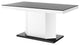 TAMIGO Storage Dining Table, Black/White