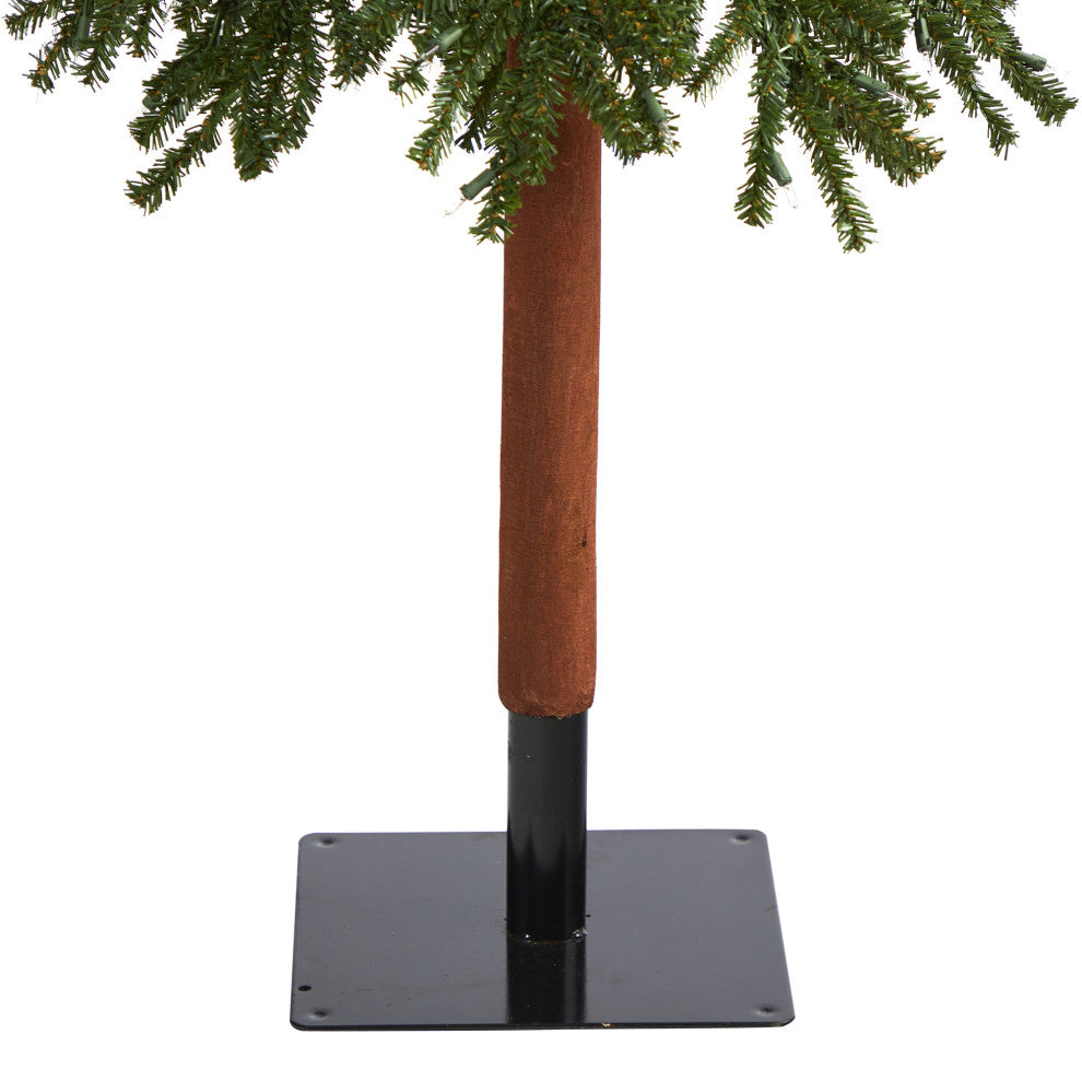 Nearly Natural 8ï¿½ Grand Alpine Artificial Christmas Tree with 500 Clear Lights
