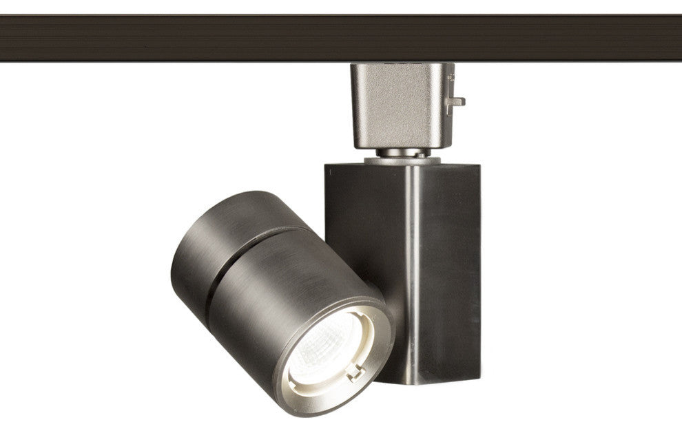 WAC Lighting Exterminator II LED, 3000K Beam, Brushed Nickel, L Track