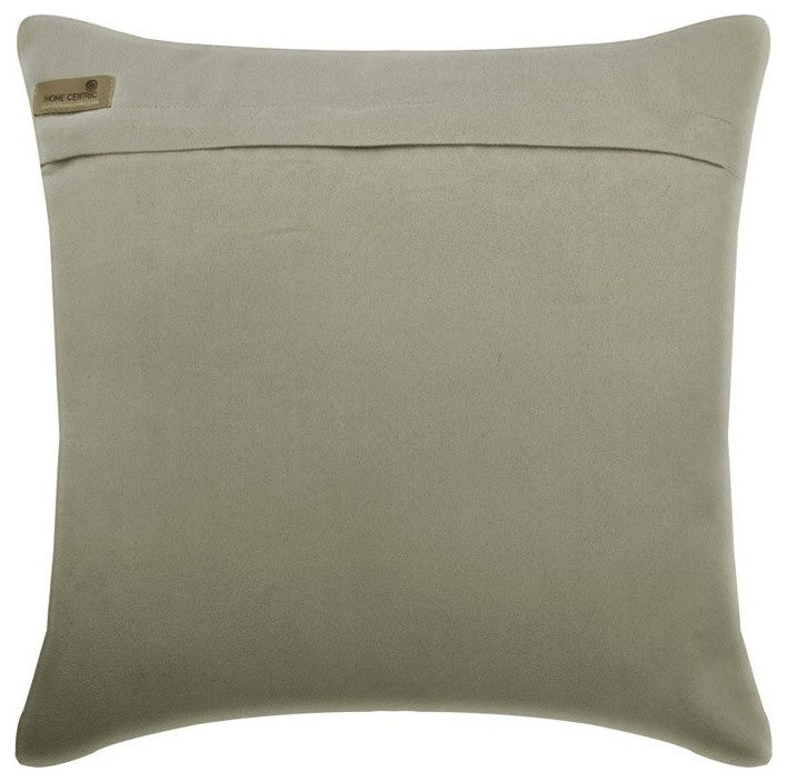 Pintucks & Textured Silver Faux Leather 26"x26" Pillow Cover, Stunning Silver